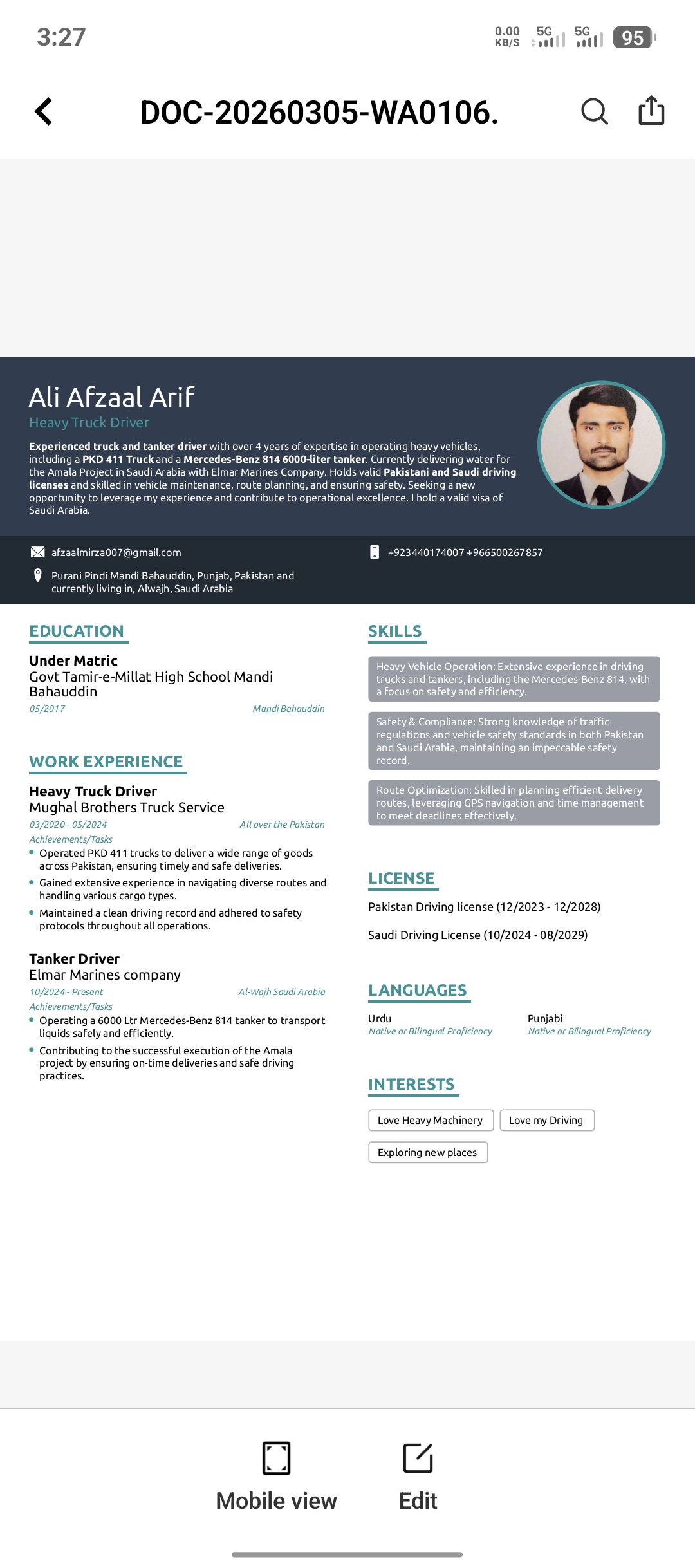 Ali Afzaal Arif's Avatar